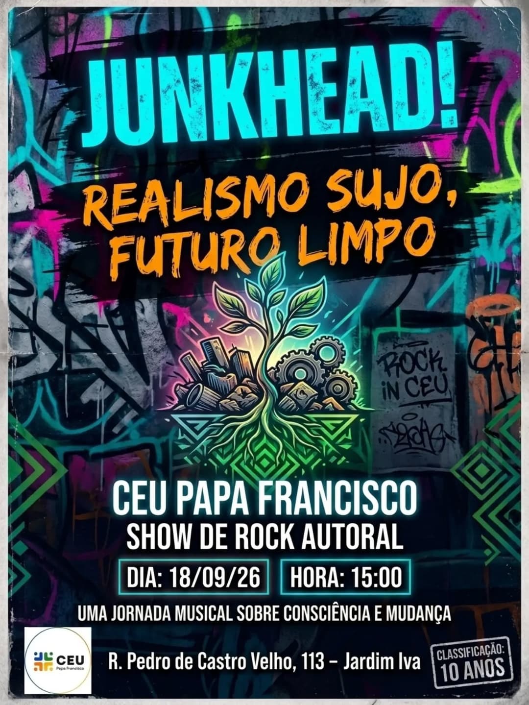 Flyer de Junkhead!