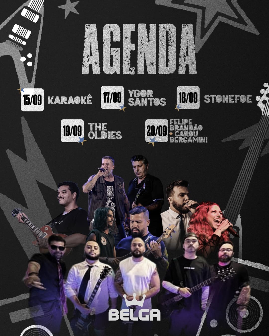 Flyer de The Oldies