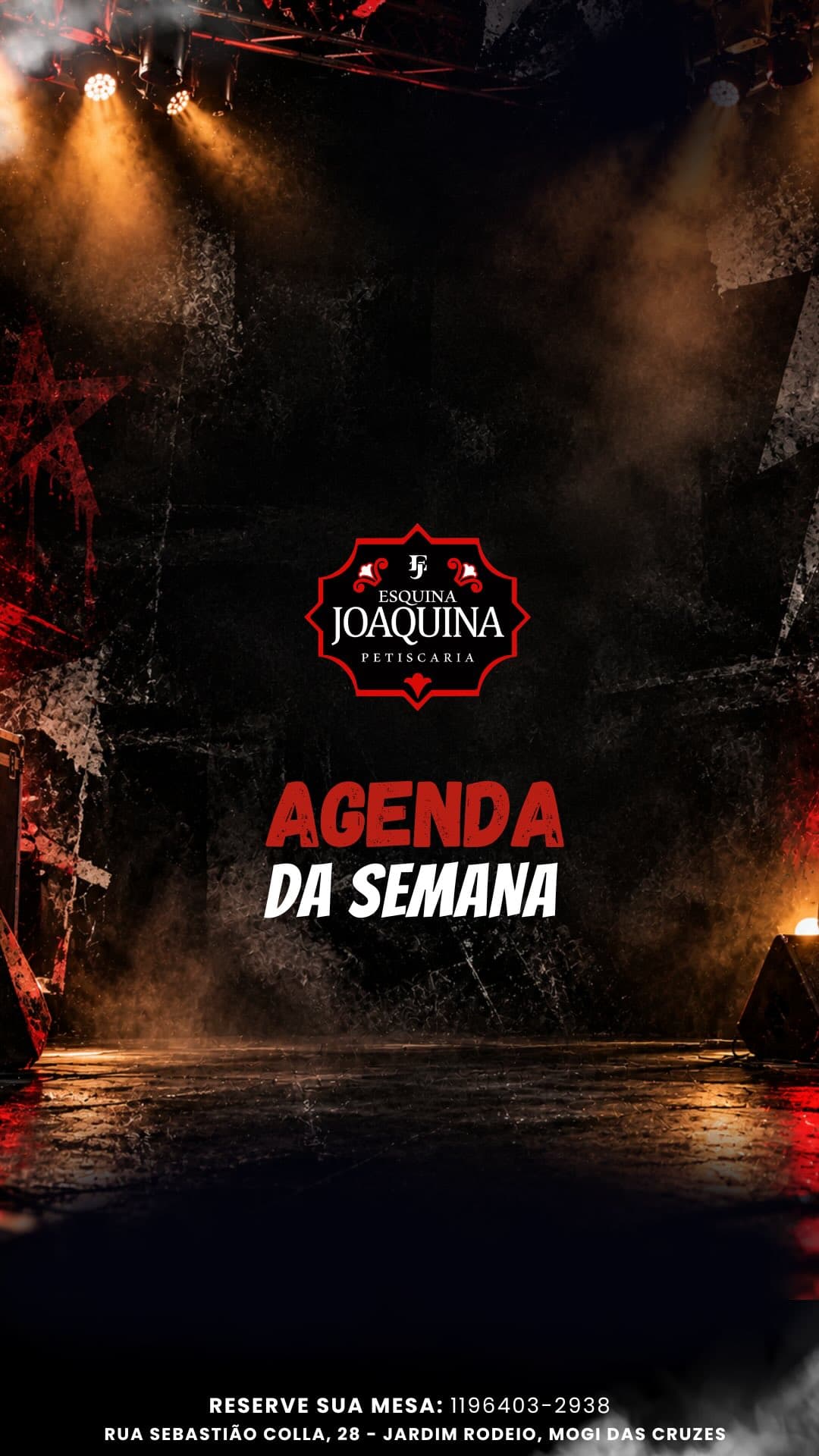 Flyer de Joaquinaokê