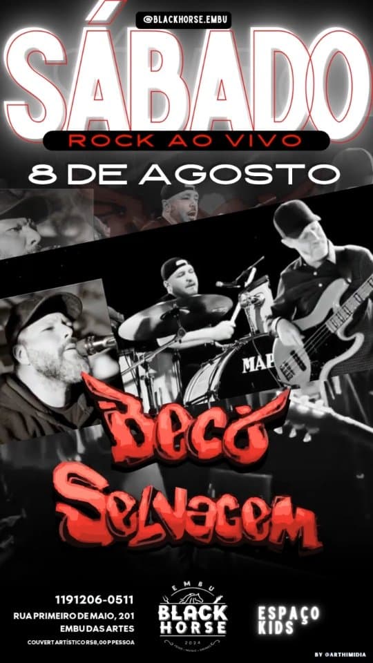 Flyer de Beco Selvagem
