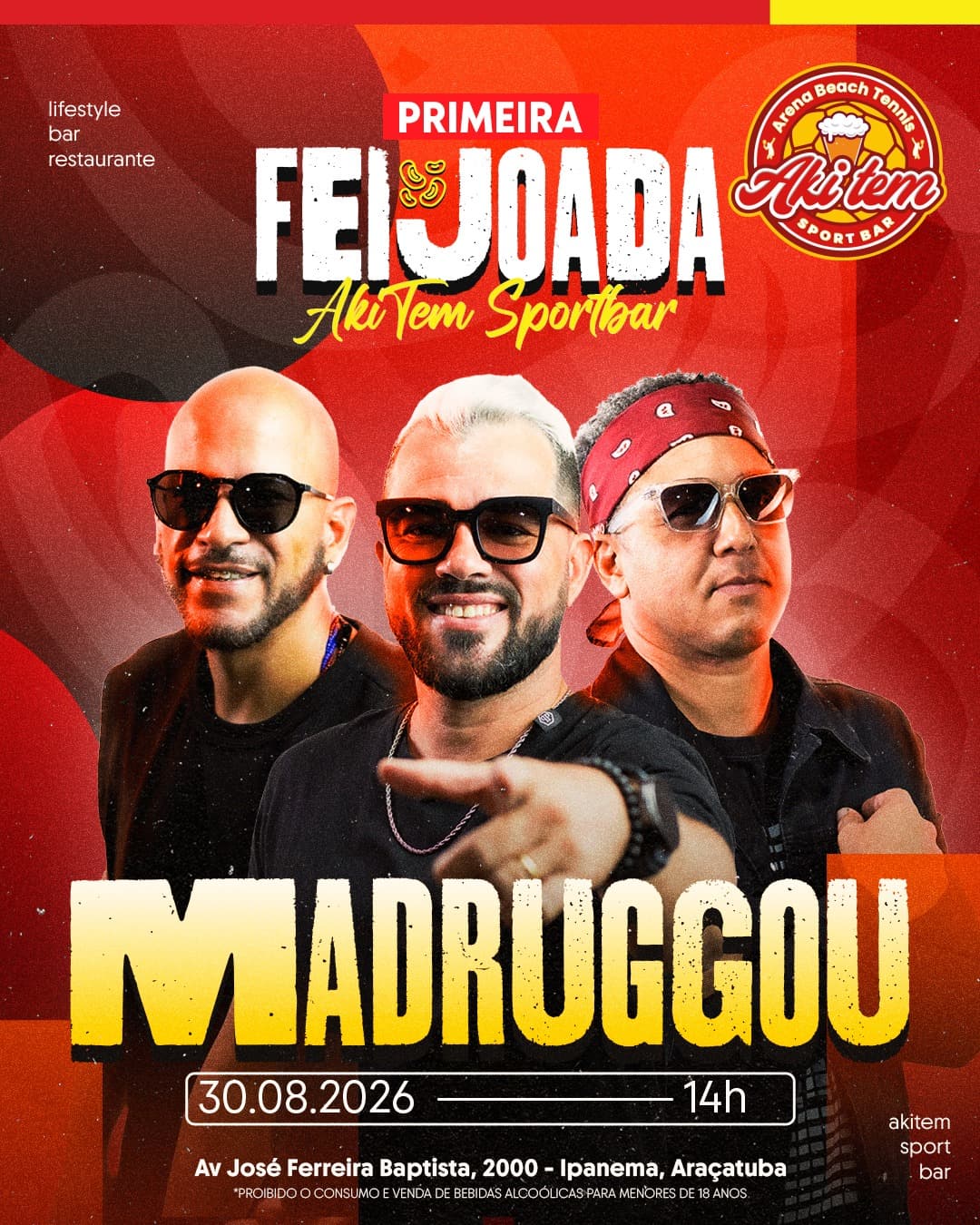 Flyer de Madruggou