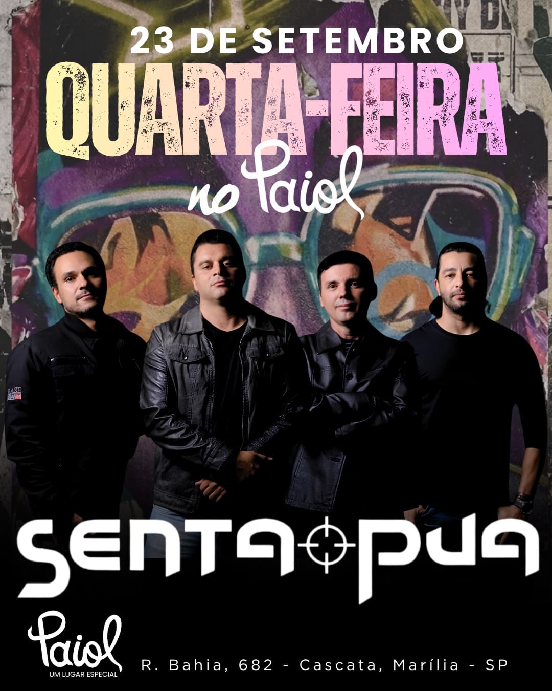 Flyer de Senta Pua