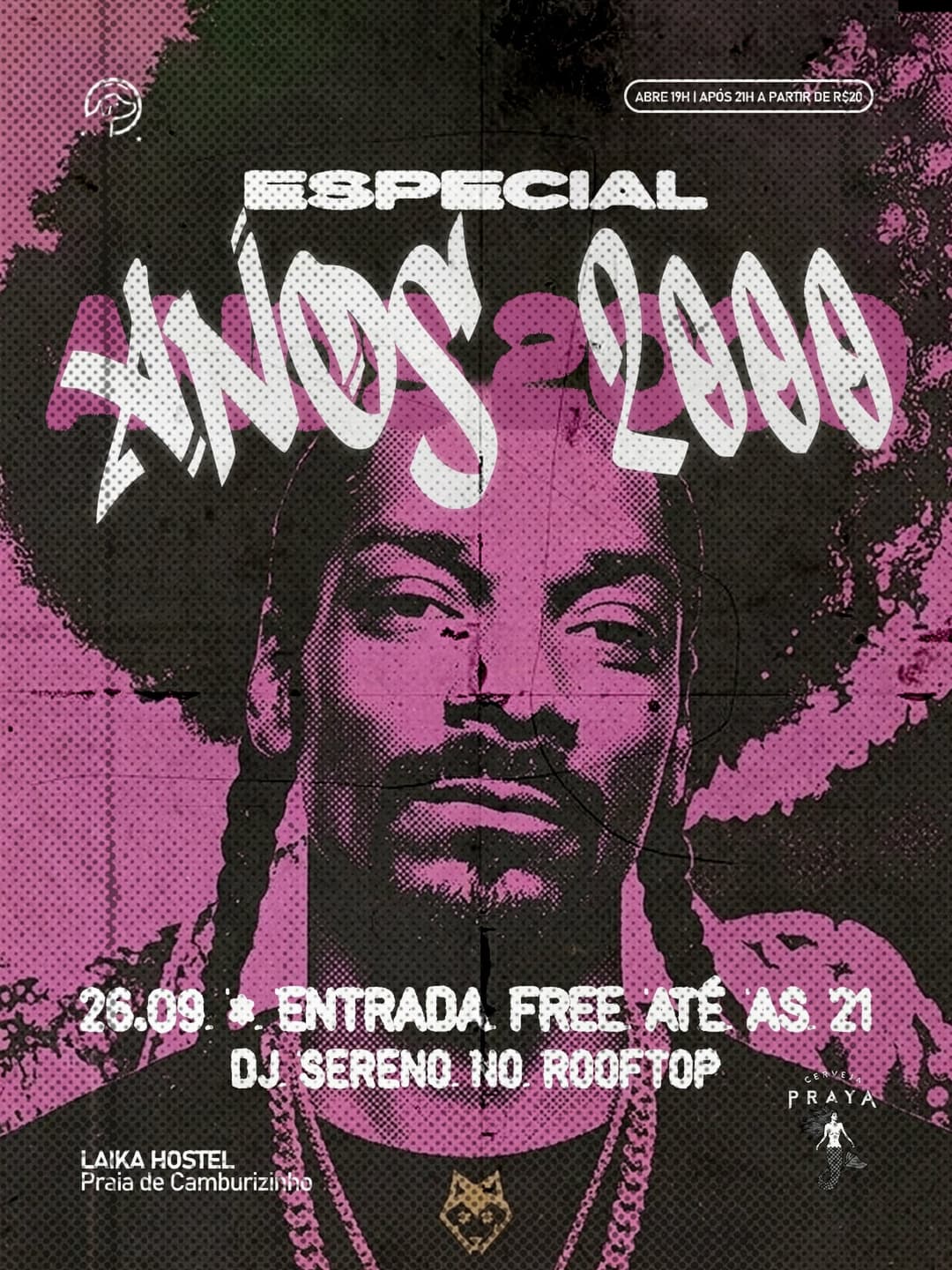 Flyer de DJ Sereno