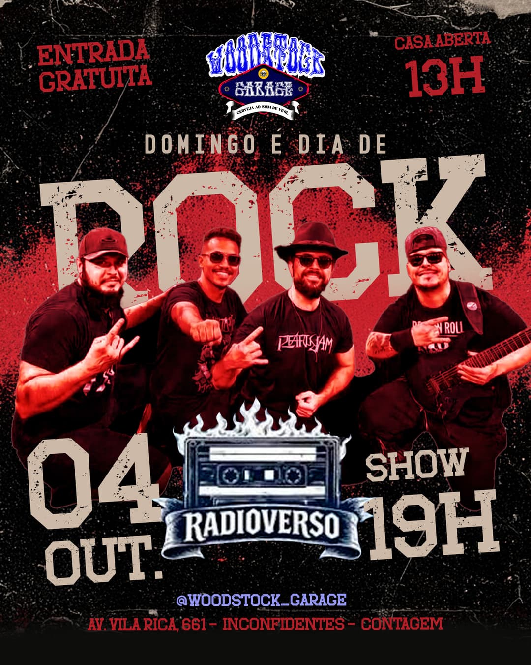 Flyer de Radioverso
