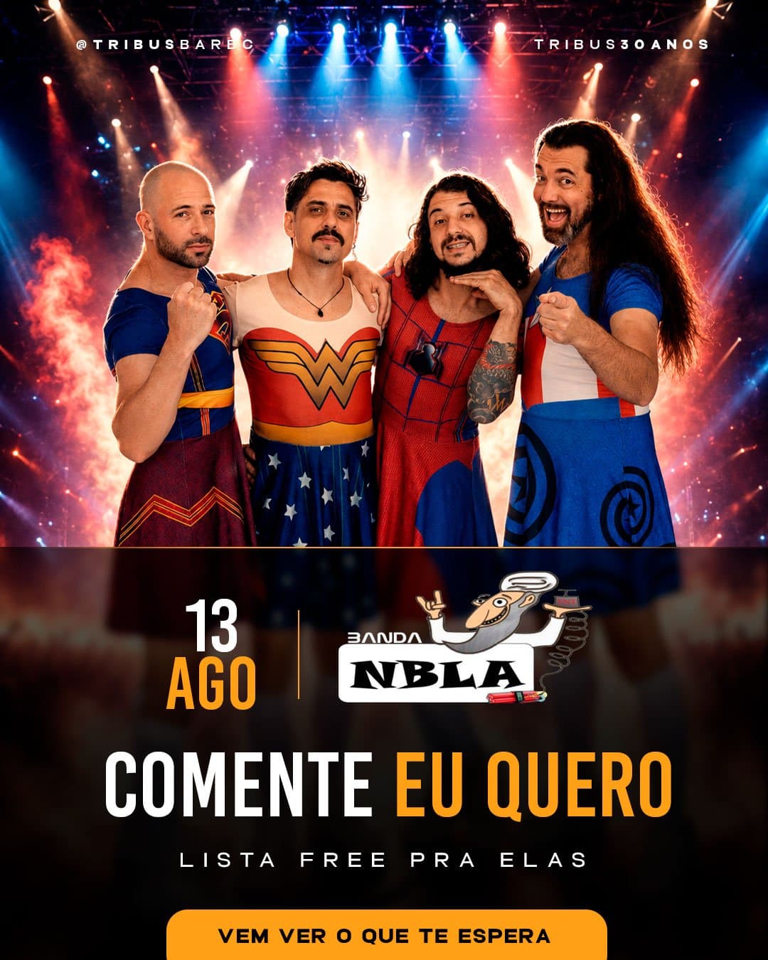 Flyer de Ed Wessler e NBLA