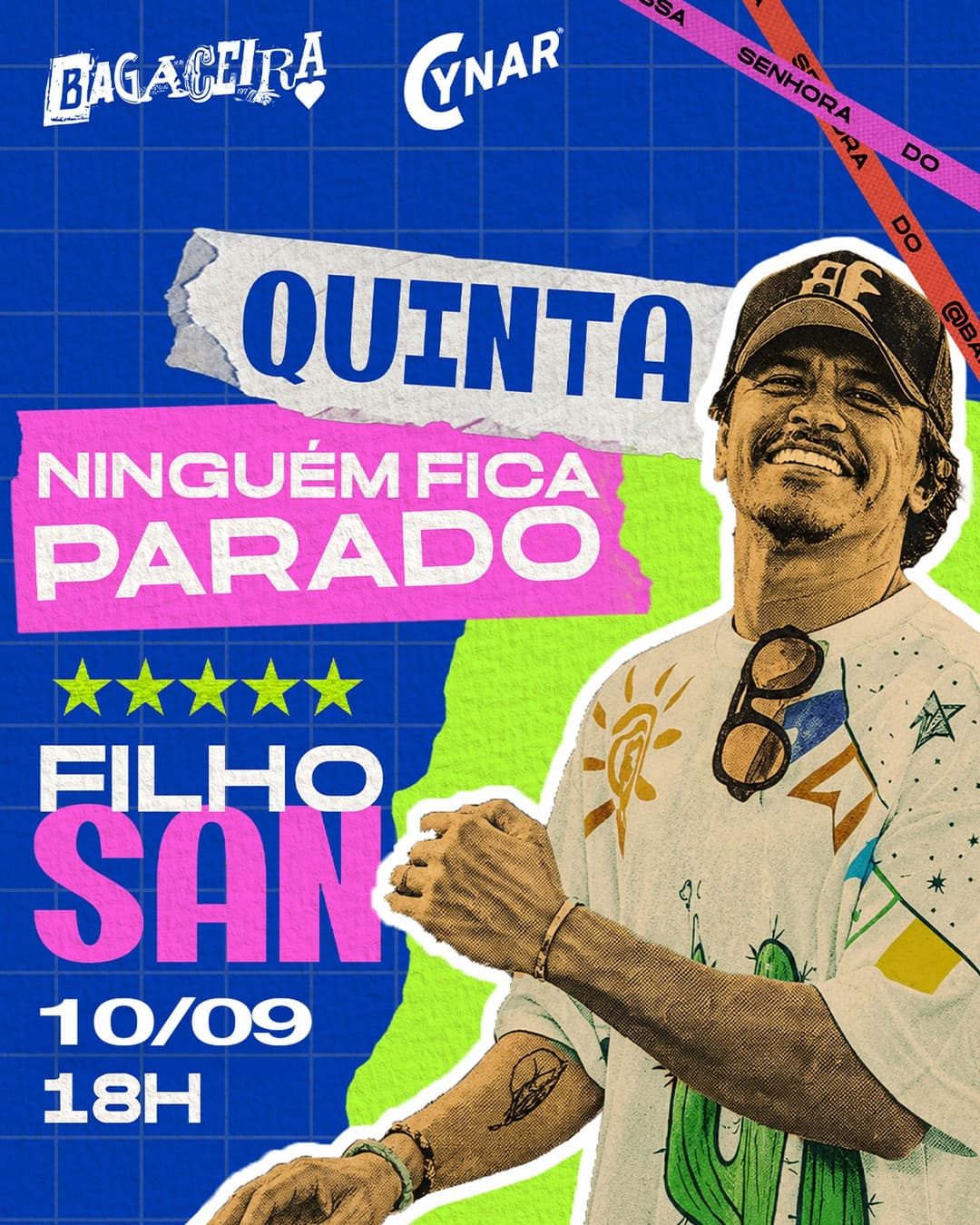 Flyer de Filho San