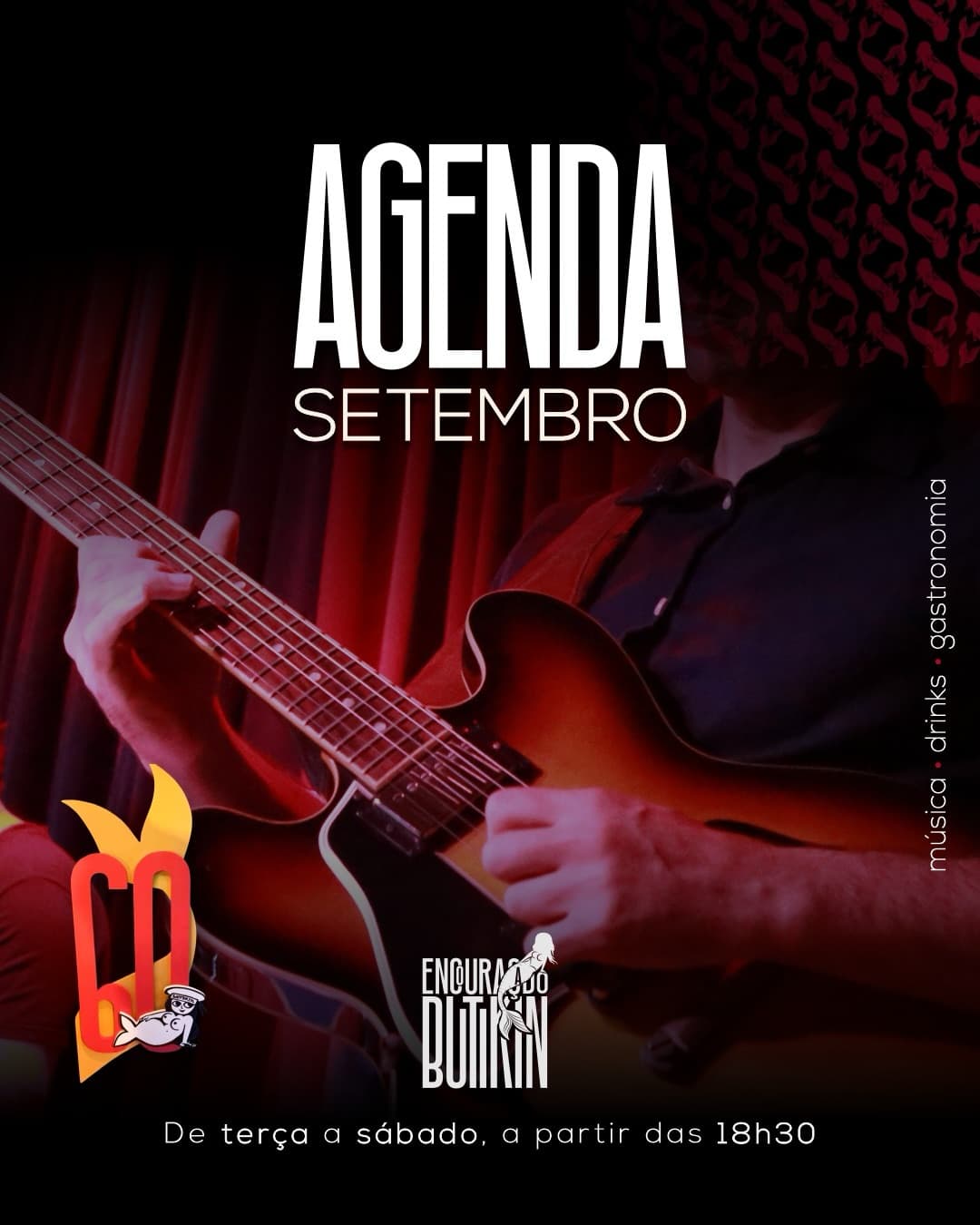 Flyer de Work, Icona Rock, DJ Rossato e Soulte-se