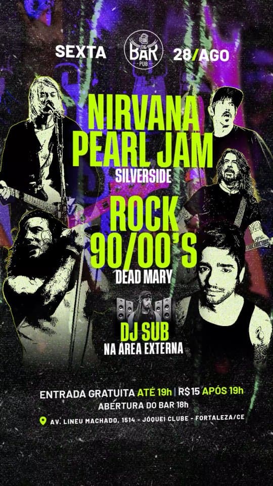 Flyer de Silverside e Dead Mary