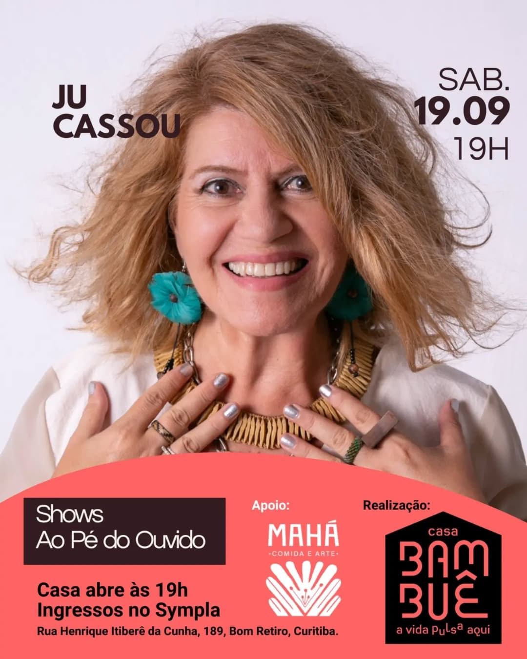 Flyer de Ju Cassou