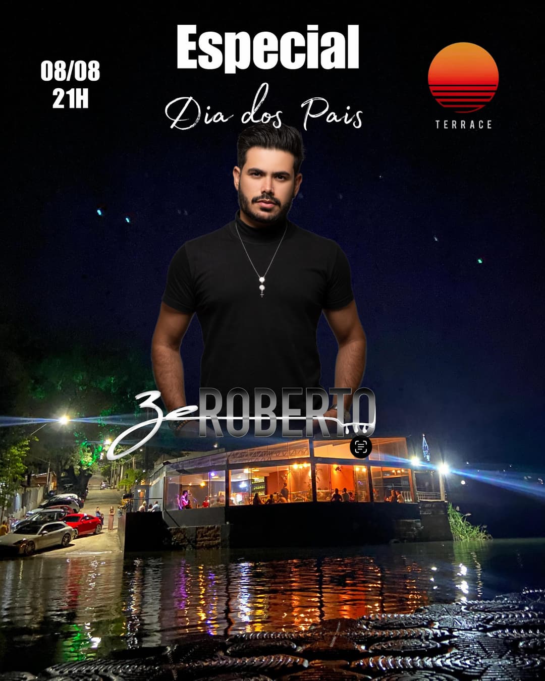 Flyer de Zé Roberto