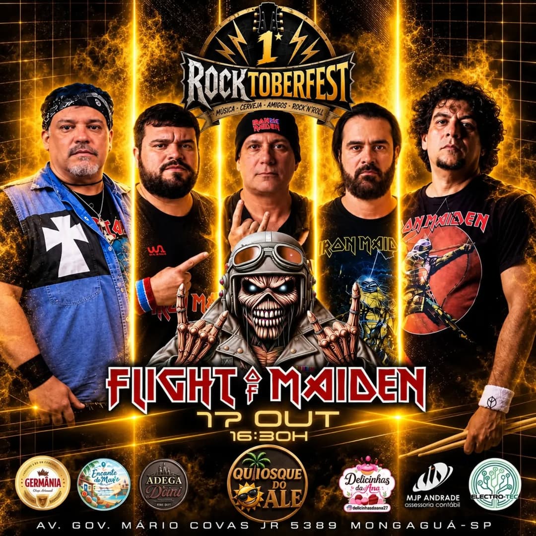 Flyer de Flight of Maiden, Malaki e ZYD