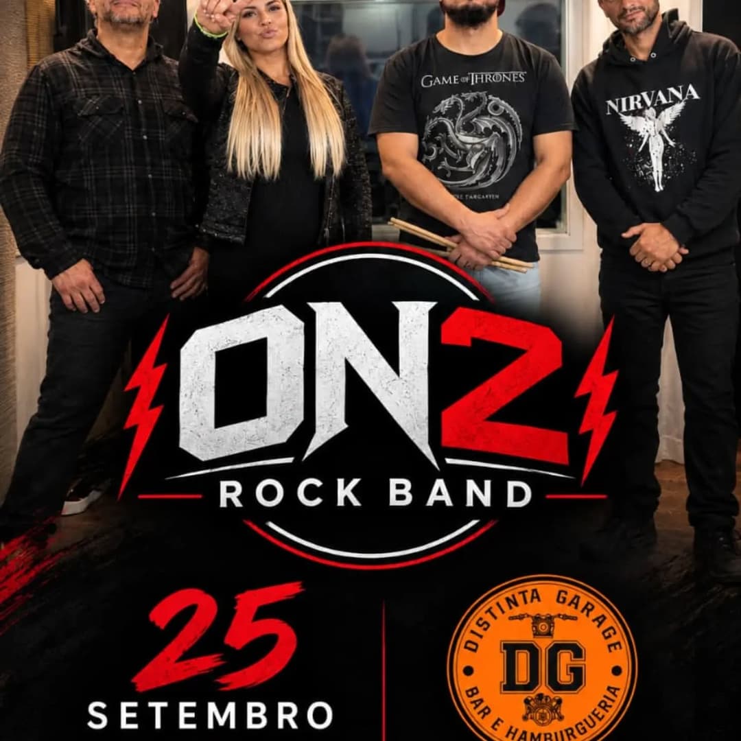 Flyer de Onz Rock Band