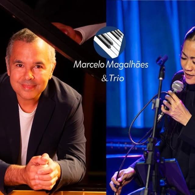 Flyer de Yumi Park e Marcelo Magalhães Trio