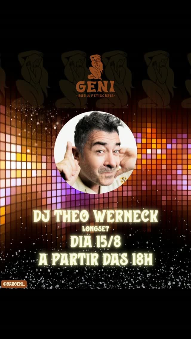 Flyer de Theo Werneck