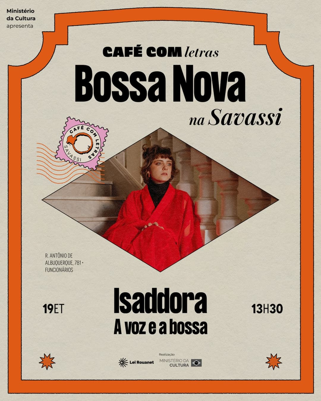 Flyer de Isaddora