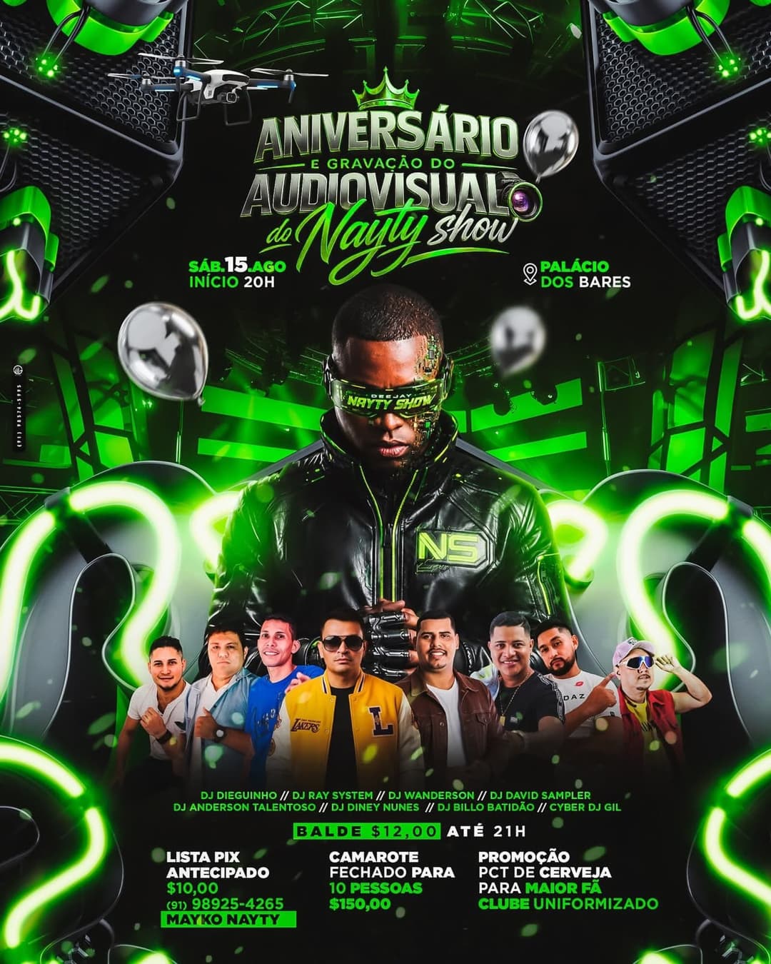 Flyer de Nayty Show