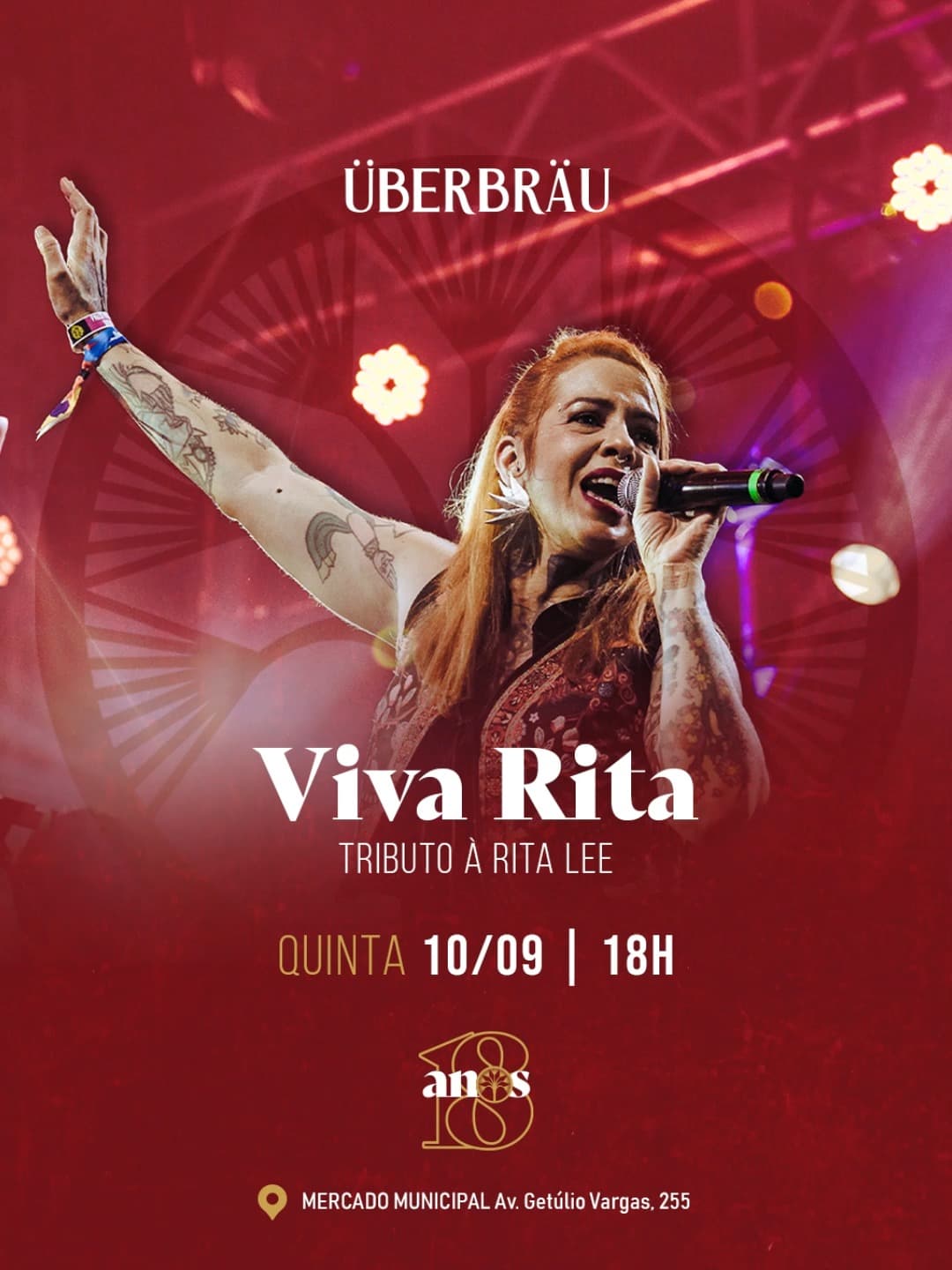 Flyer de Viva Rita