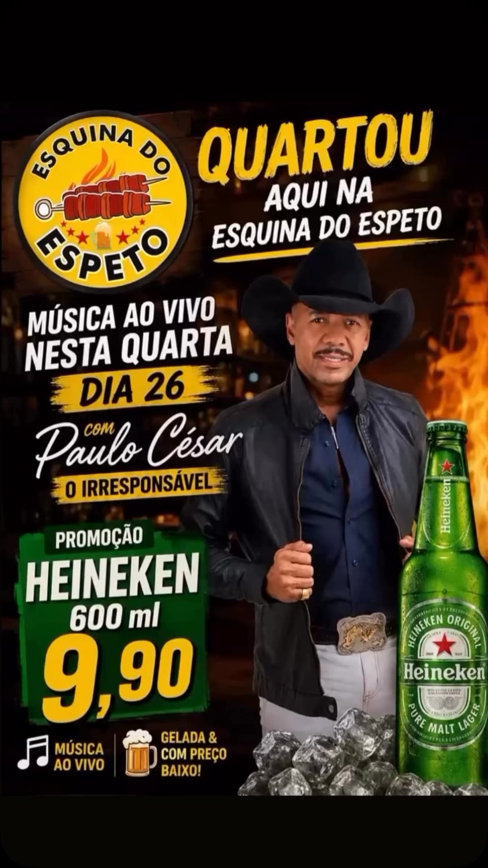 Flyer de Paulo César