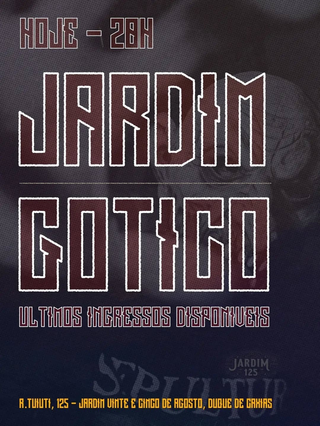 Flyer de Gotico Raiz