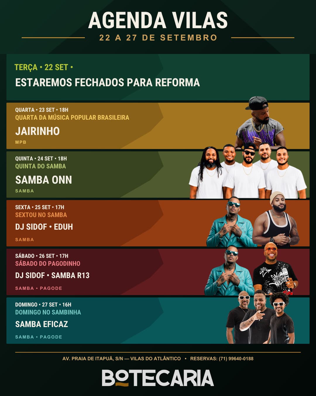 Flyer de Jairinho