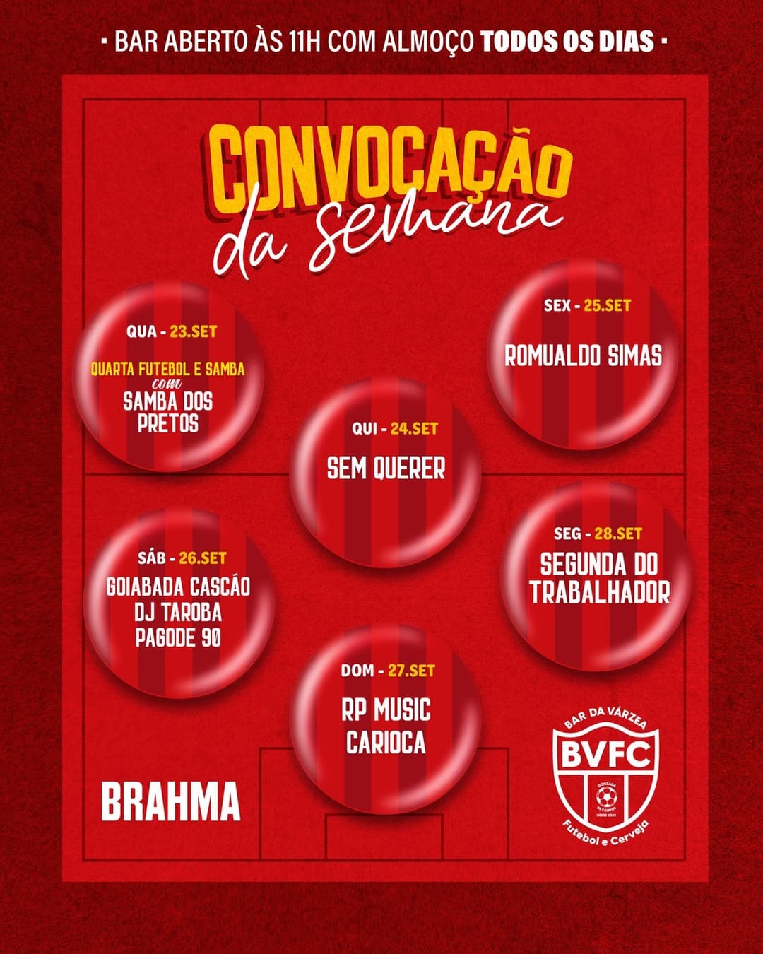 Flyer de Romualdo Simas