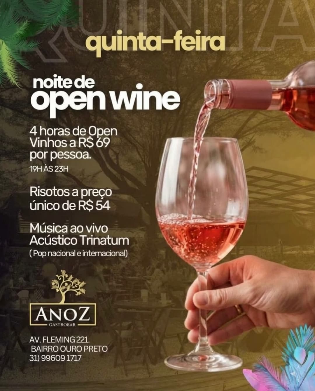 Flyer de Felipe Vasconcelos
