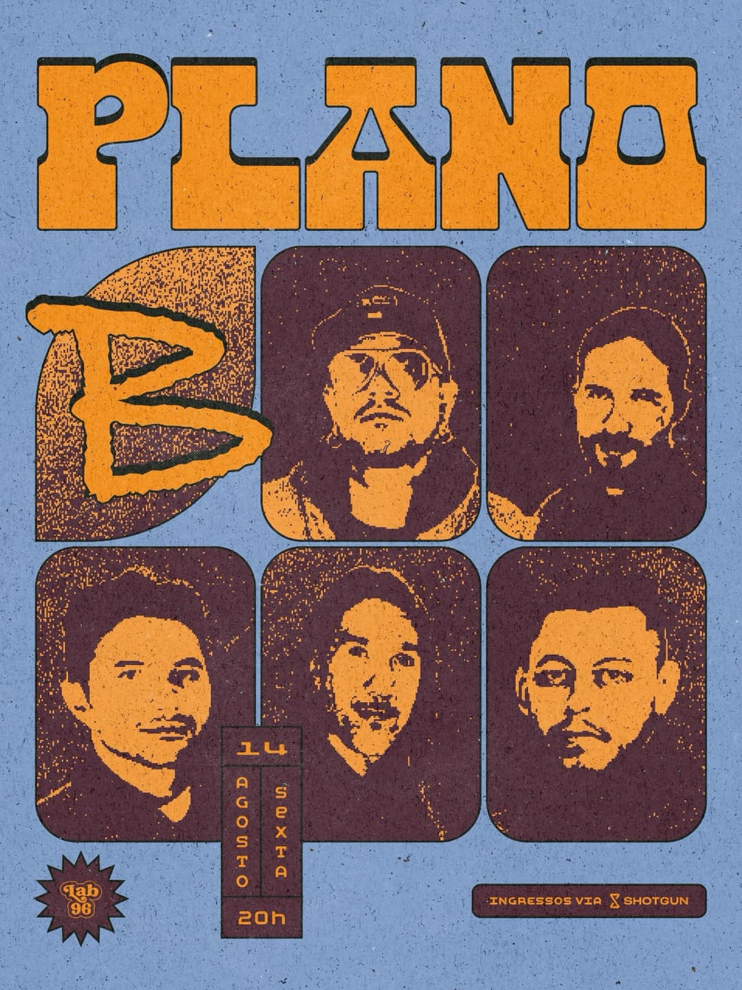 Flyer de Banda Plano B