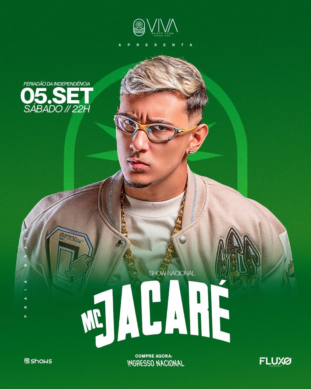 Flyer de Aaron Modesto e Dreysson Rodrigues