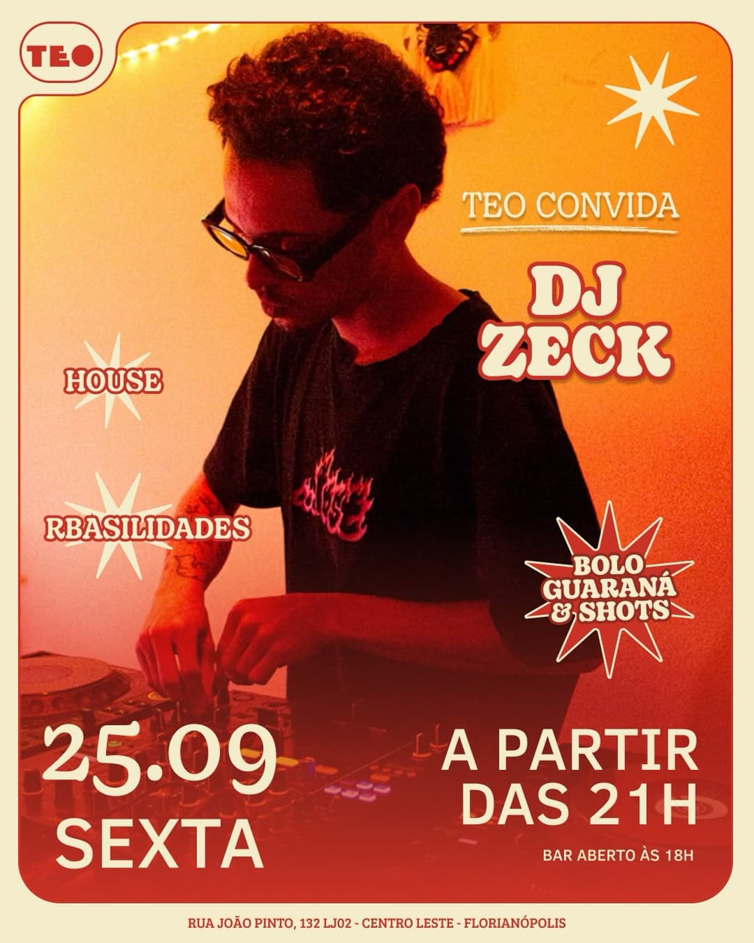 Flyer de DJ Zeck