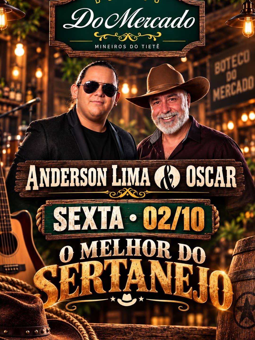 Flyer de Anderson Lima & Oscar
