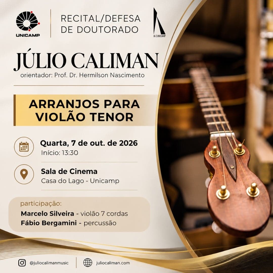 Flyer de juliocalimanmusic
