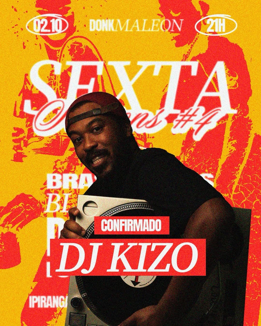Flyer de Kizo Man e CVIO