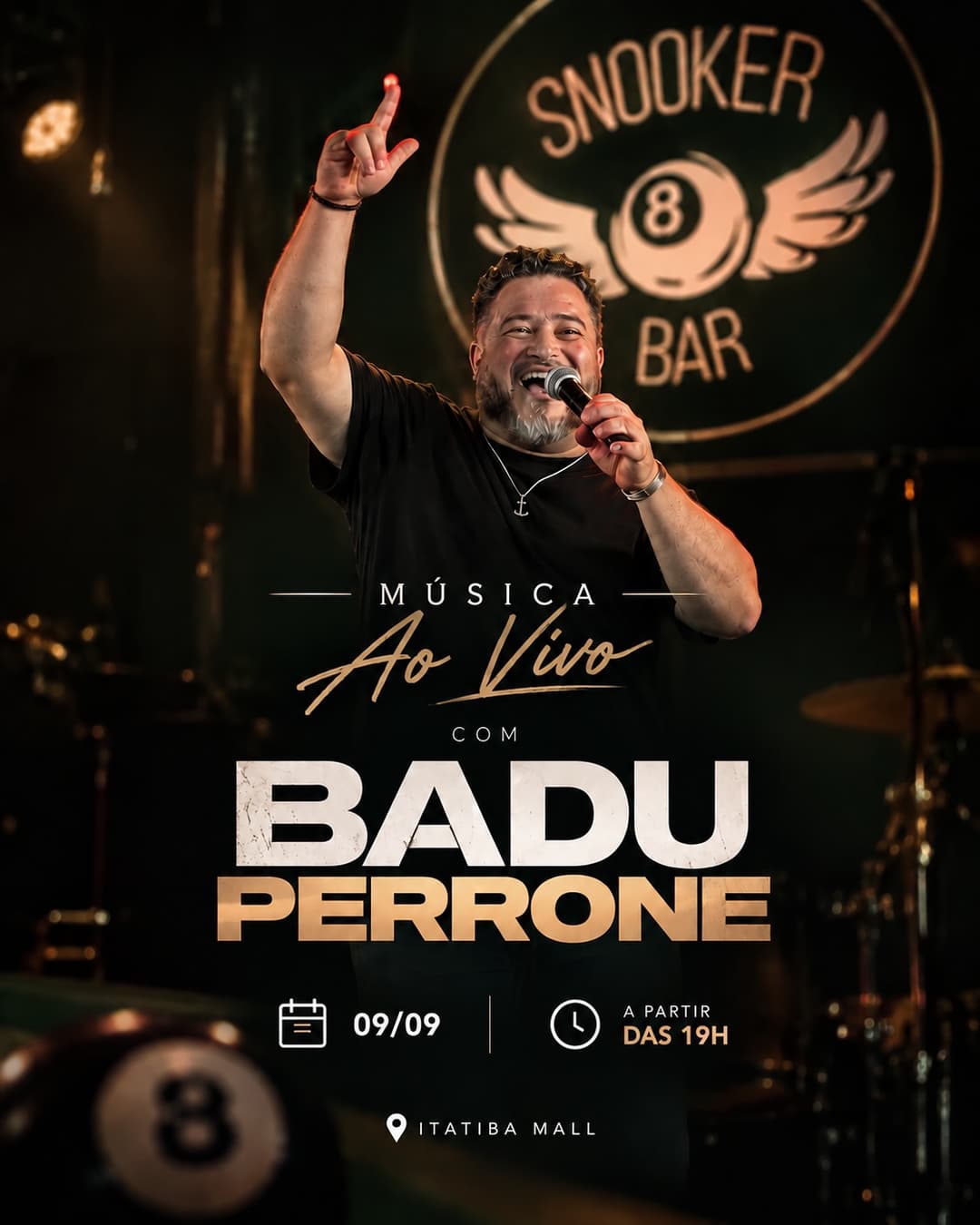Flyer de Badu Perrone