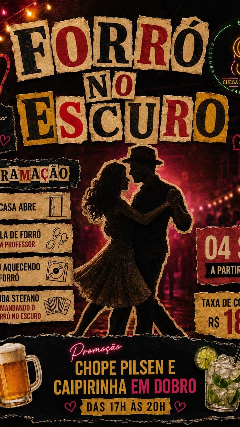 Flyer de Duda Stéfano
