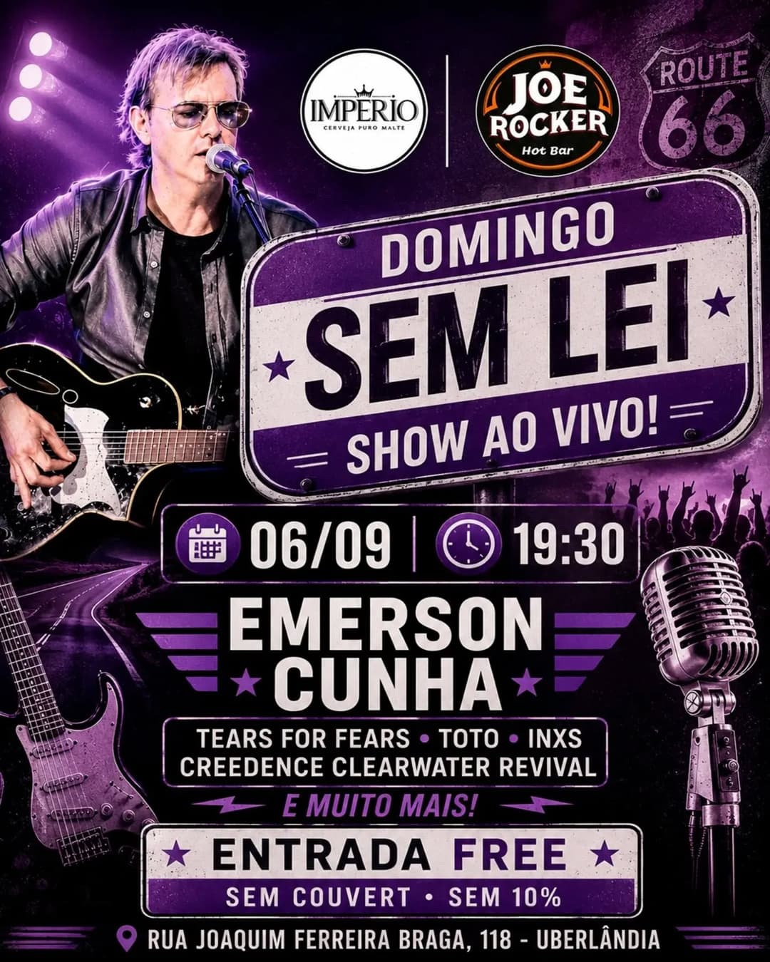 Flyer de Emerson Cunha