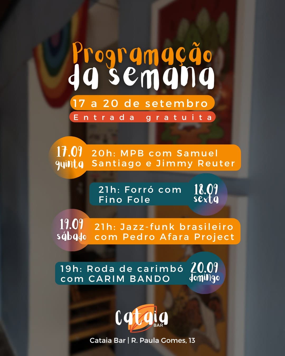 Flyer de CarimBando