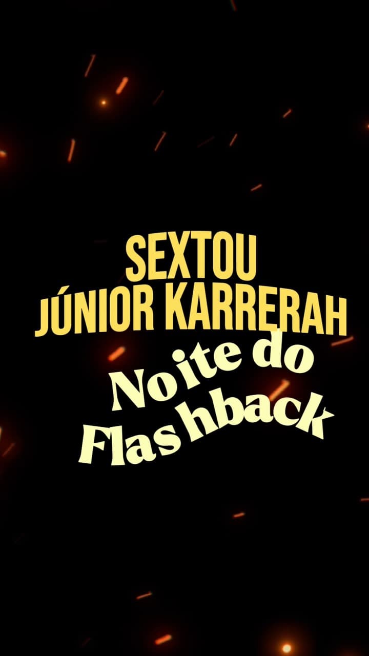 Flyer de Júnior Karrerrah