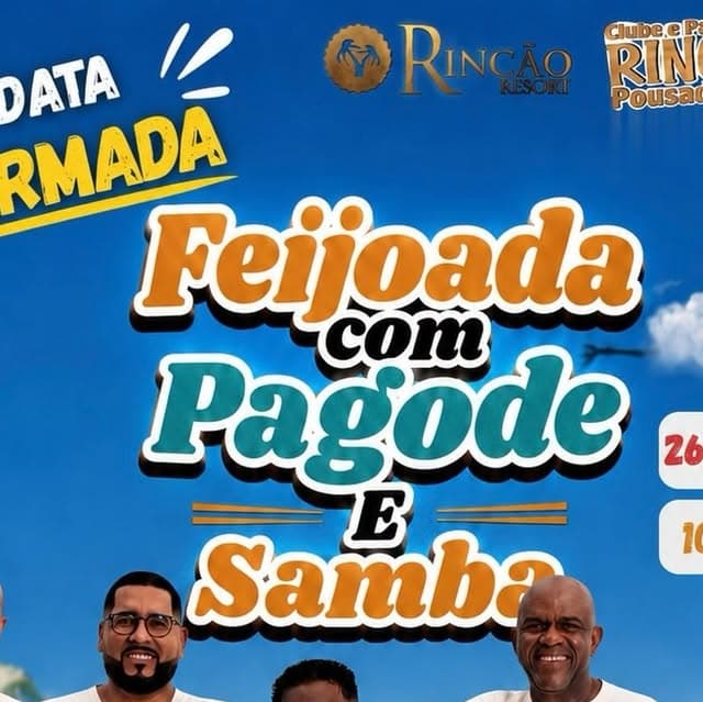 Flyer de Grupo Um Toque a Mais, Um Toque a Mais e DJ Zikoty