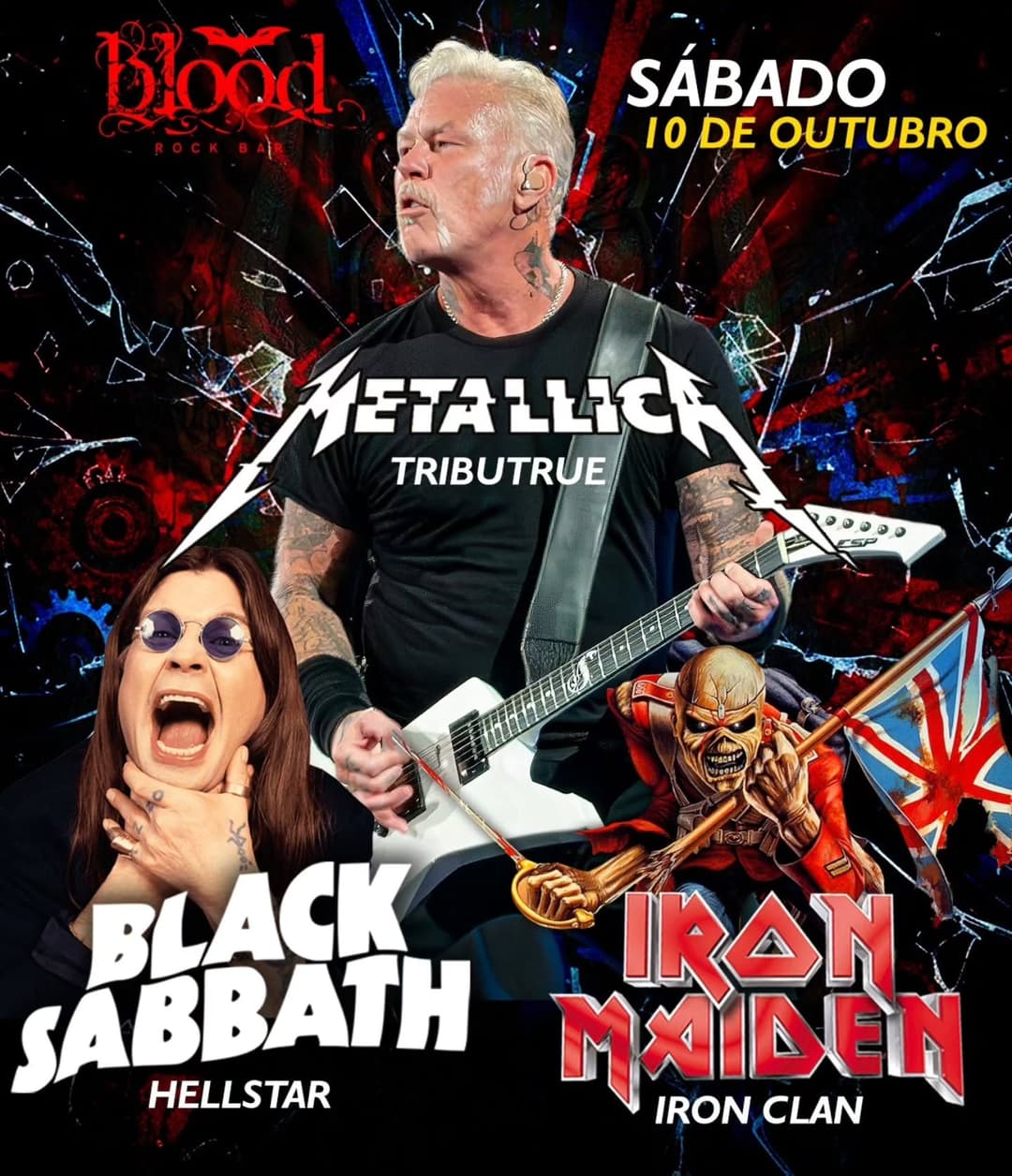 Flyer de Iron Clan, Tributrue e HELLSTAR