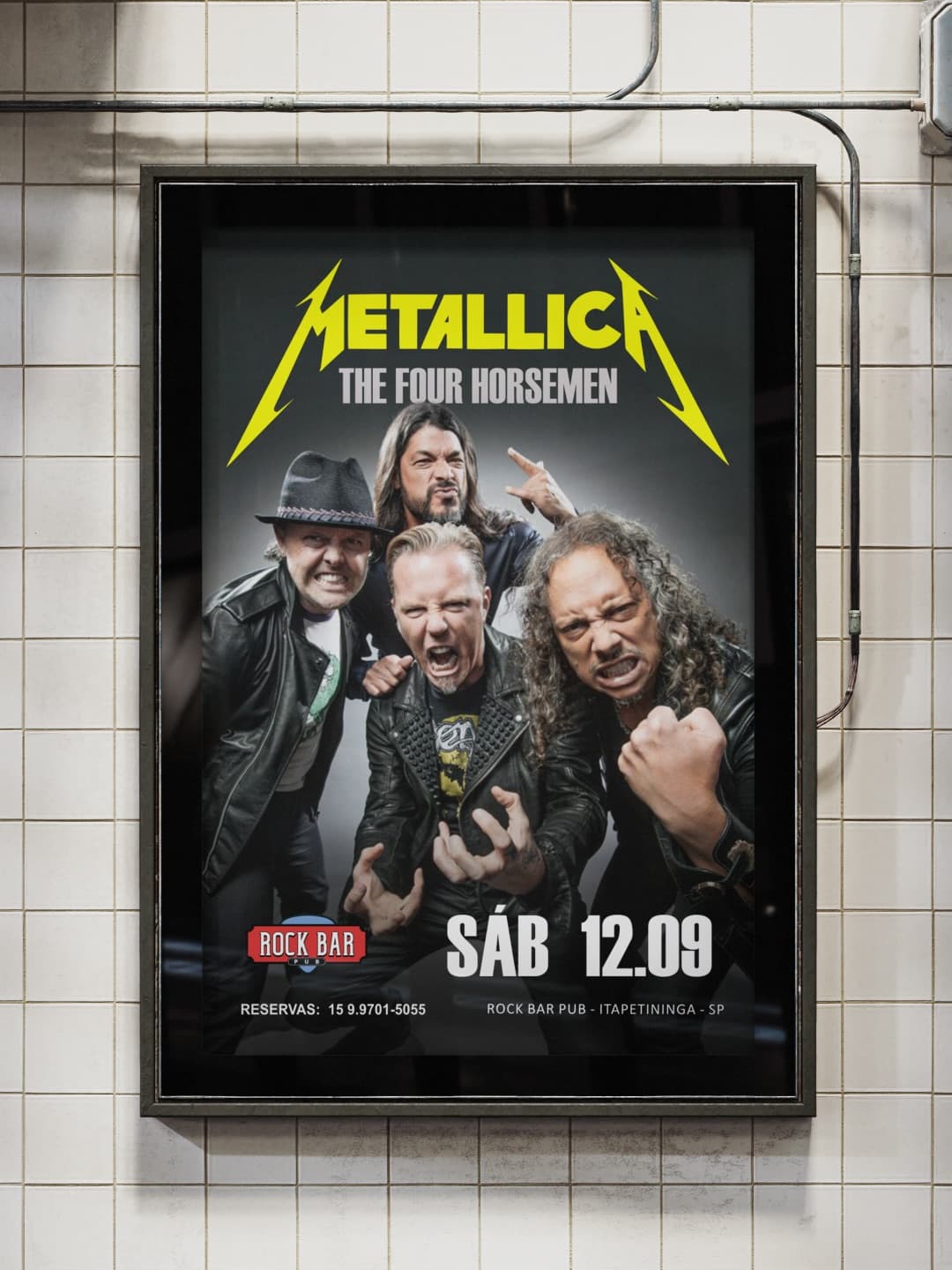 Flyer de The Four Horsemen