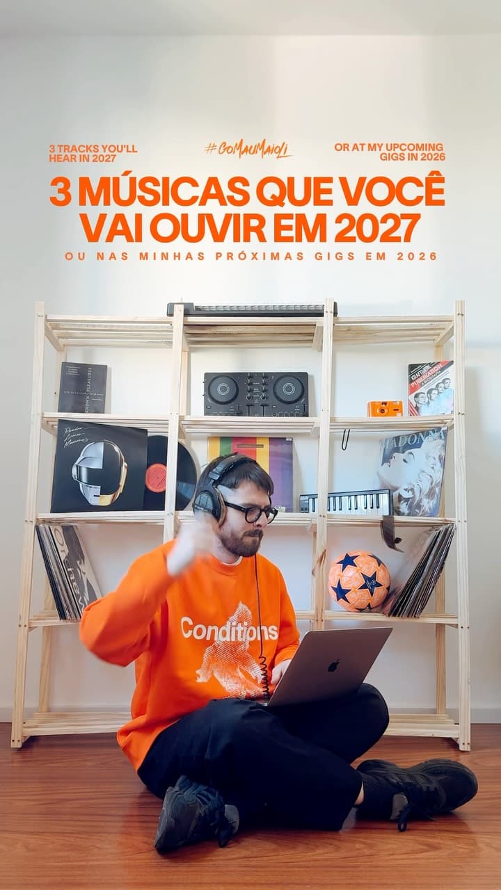 Flyer de Maurício Maioli