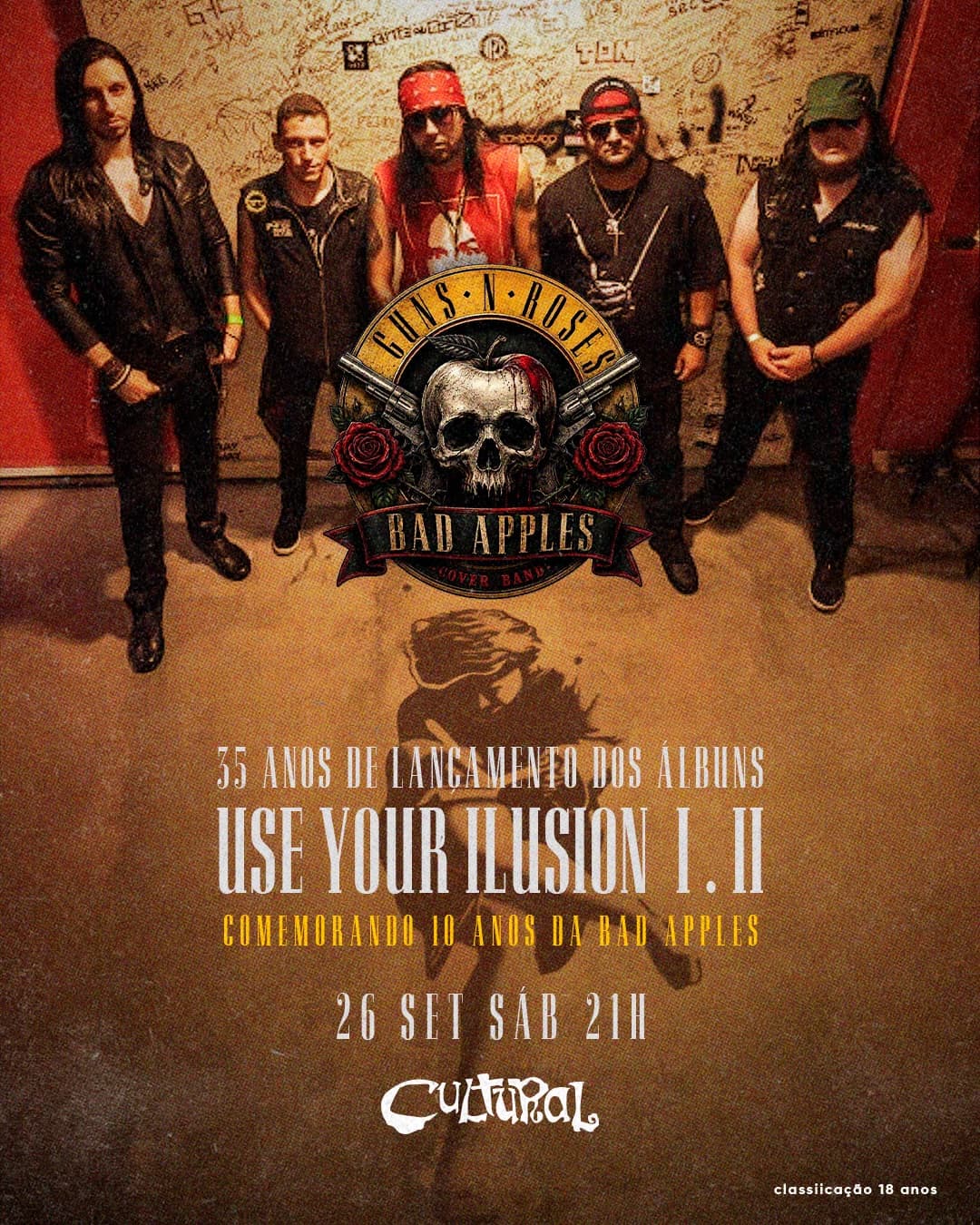 Flyer de Bad Apples e Goblin