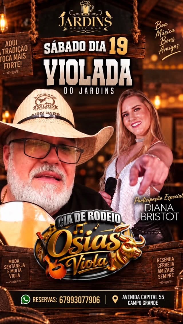 Flyer de Osias Violão
