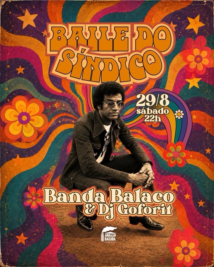Flyer de Banda Balaco e DJ Goforit