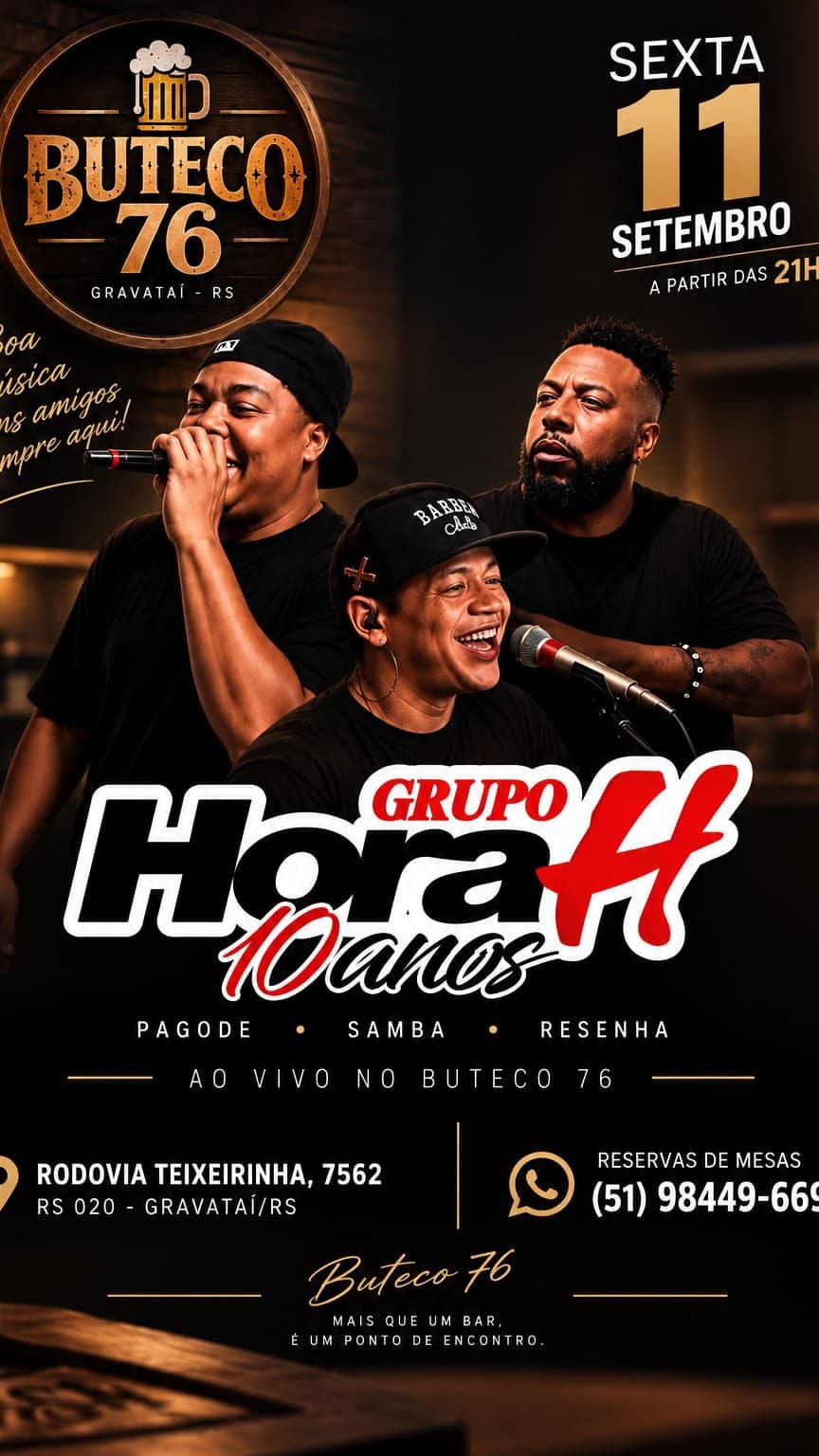Flyer de Grupo Hora H
