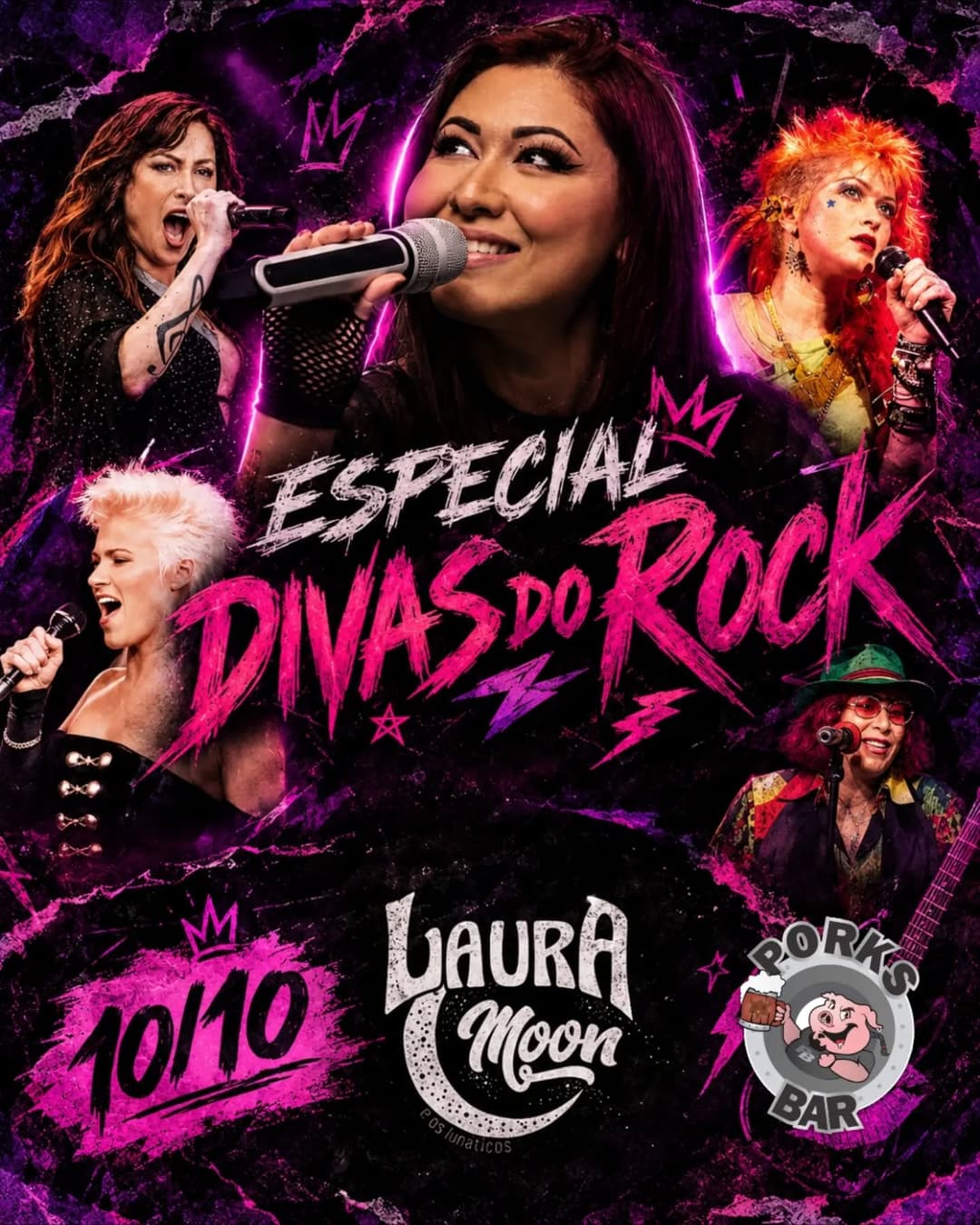 Flyer de Laura Moon