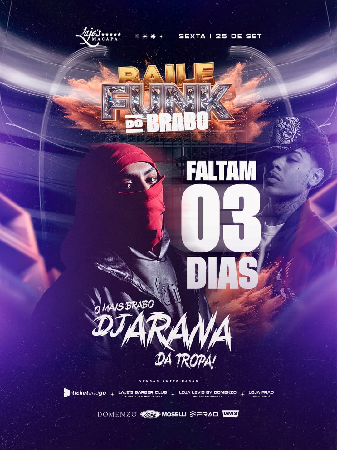 Flyer de DJ Arana