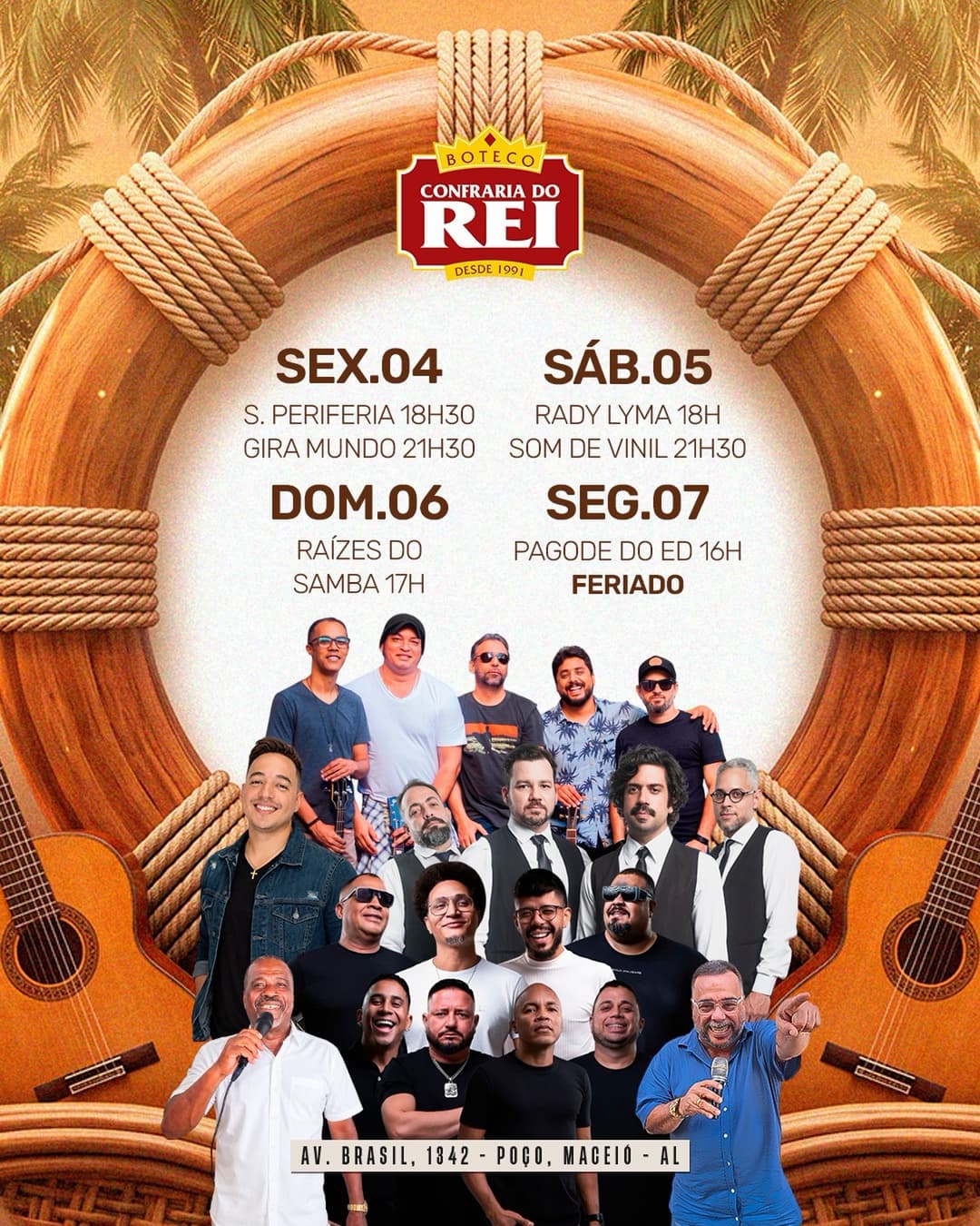 Flyer de Pagode do Ed