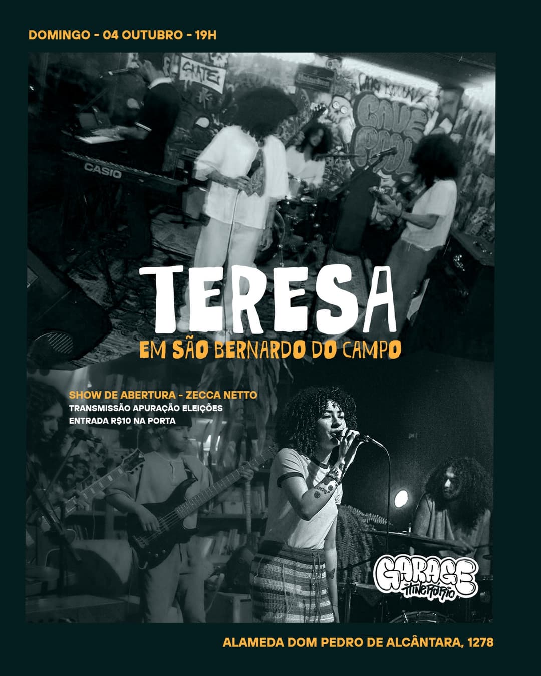 Flyer de Teresa e zecca_netto
