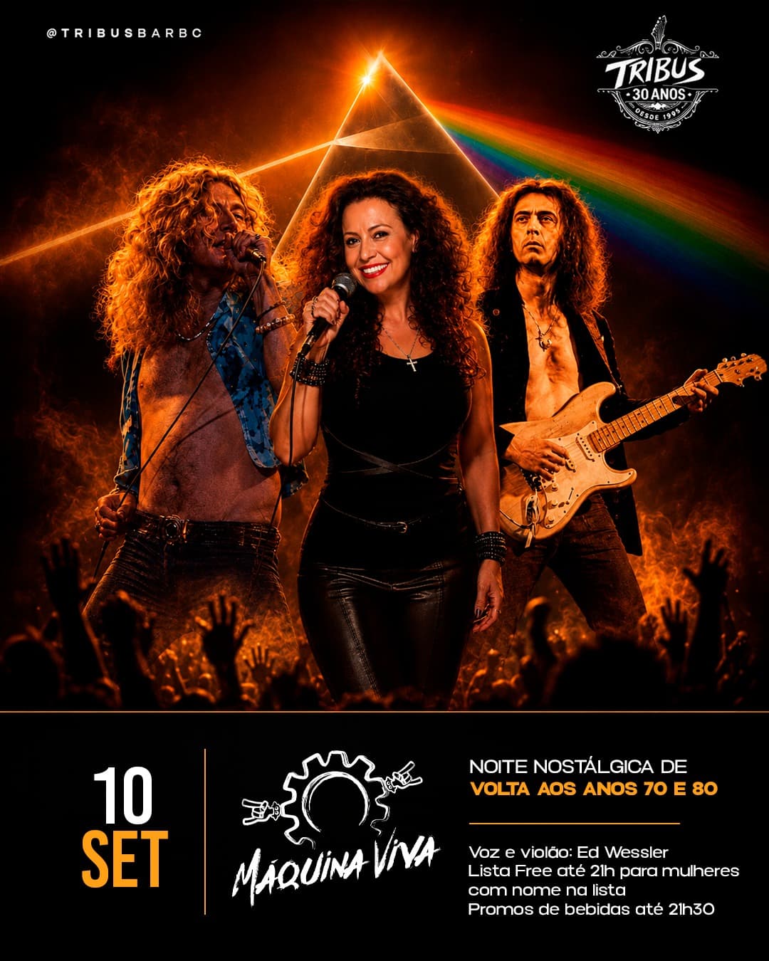 Flyer de Máquina Viva